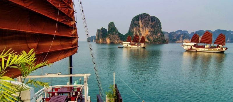 Croisières au Vietnam Croisiere en baie Halong et delta de mekong sur jonque