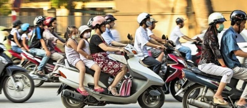 Moto au Vietnam