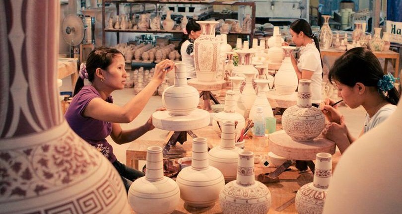 Villages de métiers d'artisanat traditionnels du Vietnam
