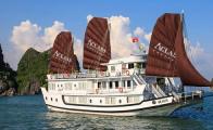 Croisiere en baie Halong sur jonque Aclass Legend Halong 2 jours 1 nuit