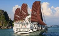 Croisiere en baie Halong sur jonque Aclass Legend Halong 3 jours 2 nuits