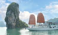 Croisiere en baie Halong sur jonque Alova Gold Halong 3 jours 2 nuits