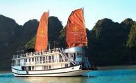 Croisiere en baie Halong sur jonque Apricot Halong 3 jours 2 nuits