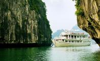 Croisiere en baie Halong sur jonque Bhaya Legend 2 cabines 2 jours 1 nuit