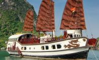 Croisiere en baie Bai Tu Long sur jonque Dragon Pearl HaLong 2 jours 1 nuit