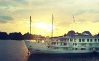 Croisiere en baie Halong sur jonque Indochina Sails Halong 3 jours 2 nuits
