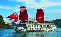 Croisiere en baie Halong sur jonque Oasis Halong 3 jours 2 nuits