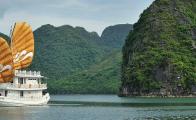 Croisiere en baie Halong sur jonque Paradise Privilège 3 cabines 2 jours 1 nuit