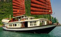 Croisiere en baie Halong sur jonque Prince II 2 cabines 2 jours 1 nuit