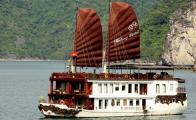 Croisiere en baie Halong sur jonque Violet Halong 2 jours 1 nuit