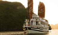 Croisiere en baie Halong sur jonque V'Spirit Ha Long 3 jours 2 nuits