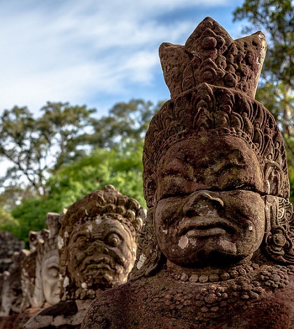 Temple d’Angkor au Cambodge