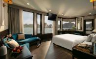 Croisiere en baie Halong sur jonque Orchid Trendy cruise 2 jours 1 nuit