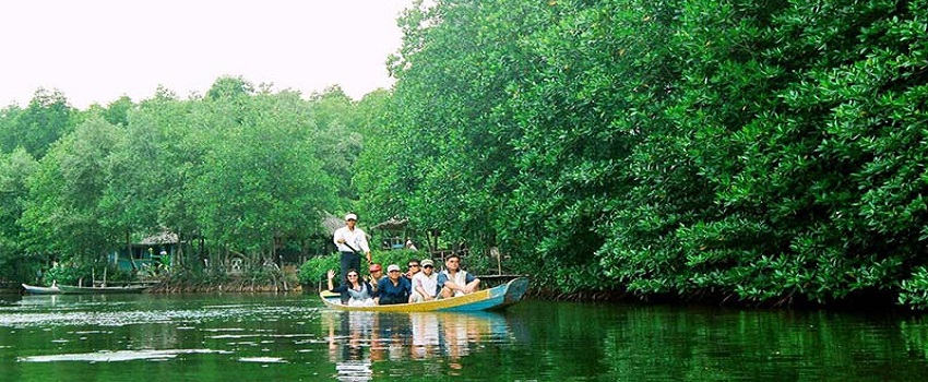 Visite la réserve de la mangrove de Can Gio demi journée