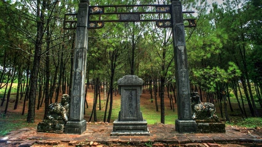 Le tombeau de Dong Khanh à Hue