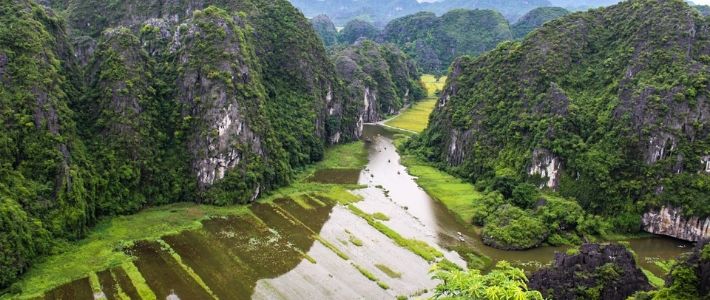 Balade en bicyclette à Ninh Binh