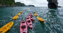 Kayak en baie Halong | Voyage au Vietnam