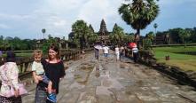 Séjour au Cambodge en famille avec agence de voyage francophone locale