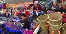 Visiter marché dominical Pà Cò Mai Chau avec Guide francophone au Vietnam