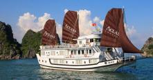 Croisiere en baie Halong sur jonque Aclass Legend Halong 2 jours 1 nuit