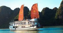 Croisiere en baie Halong sur jonque Apricot Halong 3 jours 2 nuits