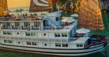 Croisiere en baie Halong sur jonque Bhaya Balcon Halong 3 jours 2 nuits