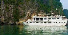 Croisiere en baie Halong sur jonque Bhaya Legend 3 cabines 2 jours 1 nuit