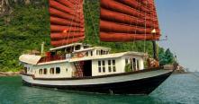 Croisiere en baie Halong sur jonque Prince II 2 cabines 2 jours 1 nuit