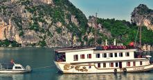 Croisiere en baie Halong sur jonque Valentine Halong 3 jours 2 nuits