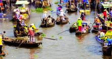 Marché flottant de Cai Be