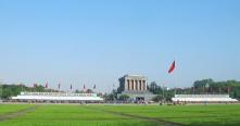 Mausolée de Ho Chi Minh et Place de Ba Dinh Hanoi