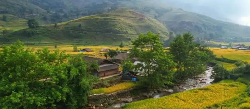 Abri tranquille de l'ethnie Lo Lo Bao Lac Abri tranquille de l'ethnie Lo Lo Bao Lac
