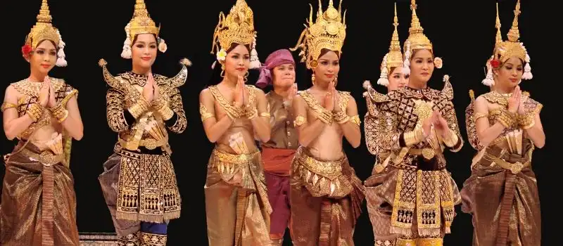 Admiration de la danse Apsara Admiration de la danse Apsara