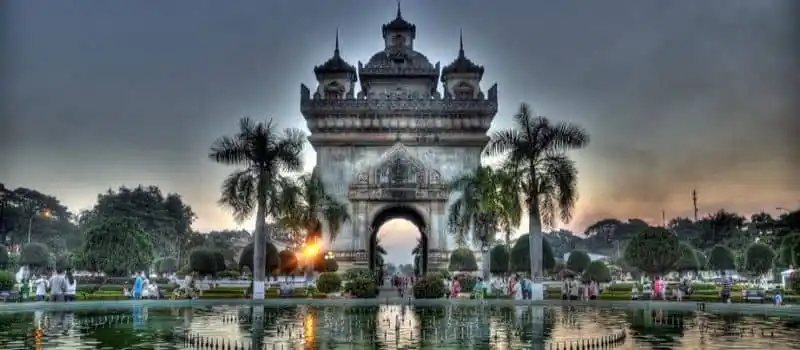 Arc-de-triomphe Patuxai Vientiane Arc-de-triomphe Patuxai Vientiane