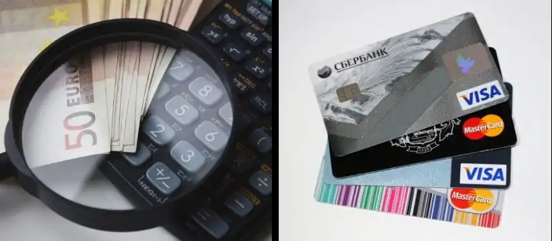 Argent et carte de crédit Argent et carte de crédit