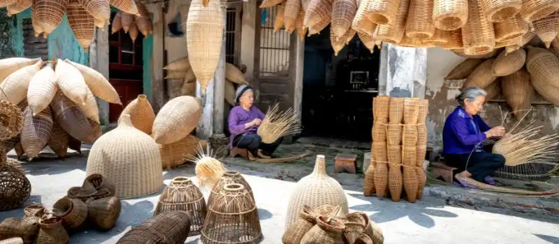 Artisanat en bambou ou rotin du Vietnam Artisanat en bambou ou rotin du Vietnam