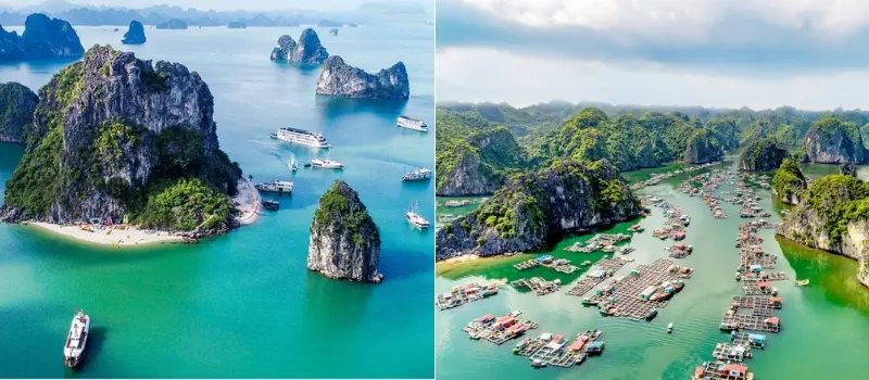 Baie d’Halong et baie de Lan Ha Baie d’Halong et baie de Lan Ha