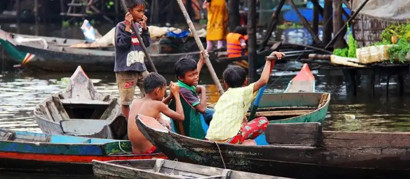 Bateau de Battambang à Siem Reap en passant par Tonlé Sap
