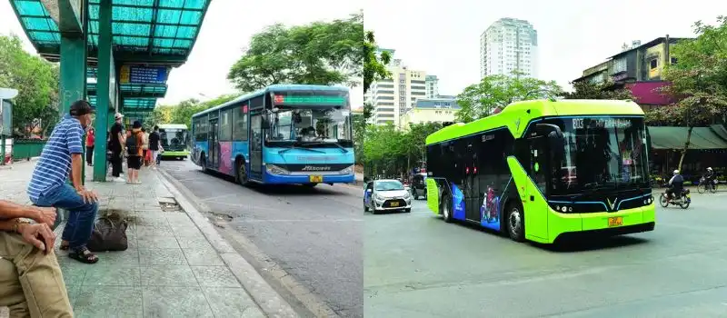 Bus local urbain au Vietnam Bus local urbain au Vietnam