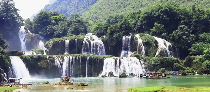 Cascade de Ban Gioc Cao Bang Cascade de Ban Gioc Cao Bang