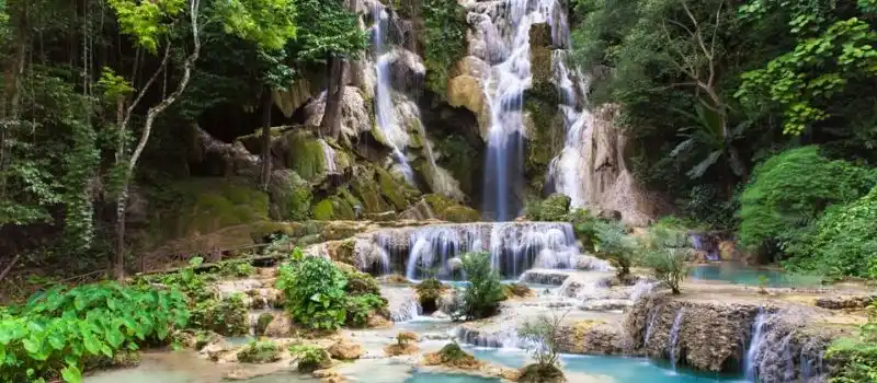 Cascade de Kuang Si Laos