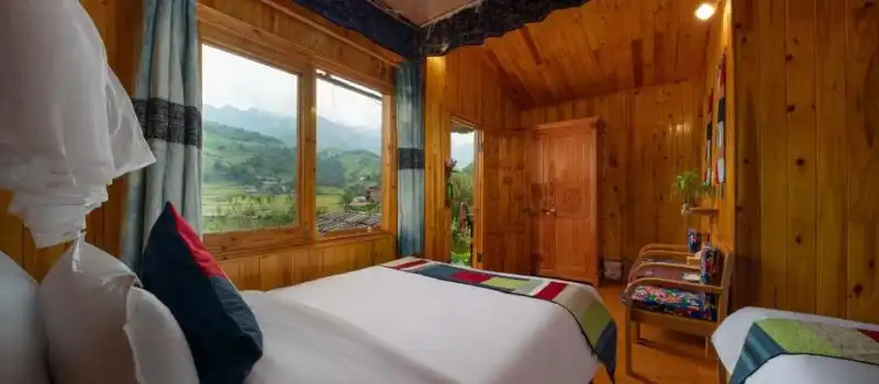 Choisir un hébergement avec vue sur les rizières à Sapa Choisir un hébergement avec vue sur les rizières à Sapa