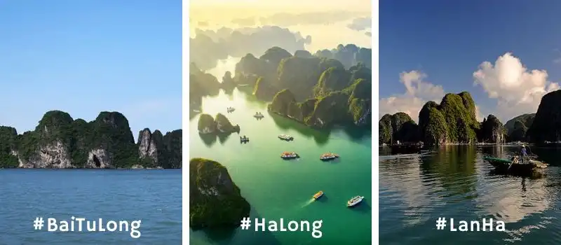 Choisissez votre itinéraire de croisiere en baie d'Halong sur jonque Choisissez votre itinéraire de croisiere en baie d'Halong sur jonque