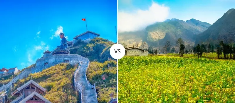 Choix entre Sapa ou Ha Giang en hiver selon votre profil et style de voyage