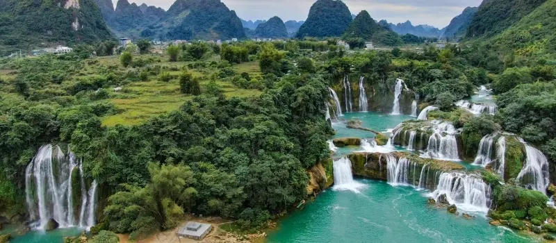 Chutes d’eau de Ban Gioc Chutes d’eau de Ban Gioc