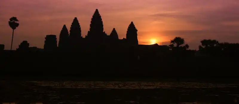 Coucher du soleil à Angkor Wat Coucher du soleil à Angkor Wat