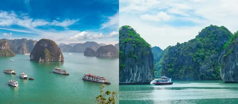 Différence entre la baie Halong et la baie de Lan Ha Voyage Vietnam Agence locale Différence entre la baie Halong et la baie de Lan Ha Voyage Vietnam Agence locale