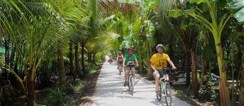 Faire du vélo dans le Delta du Mékong Faire du vélo dans le Delta du Mékong