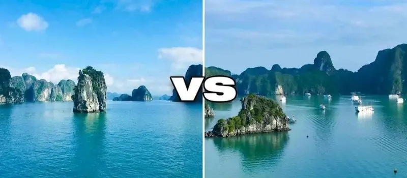 Halong ou Lan Ha en saison sèche: Quel choix selon votre profil?