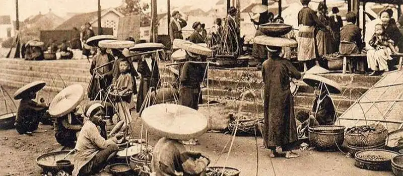 Histoire du marché de Dong Xuan Histoire du marché de Dong Xuan